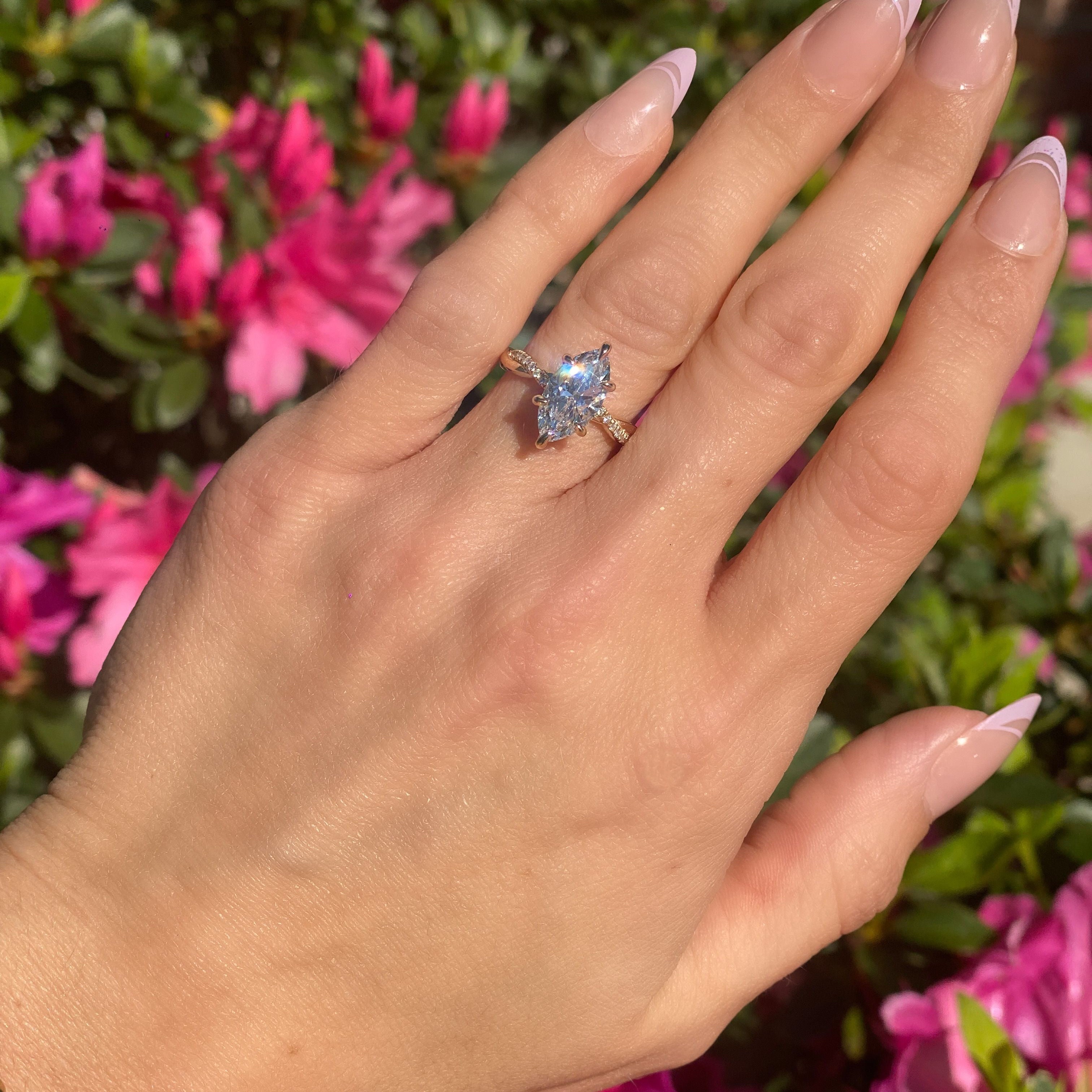 2.05 CT Marquise D/VS1 CVD Diamond