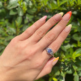 10K WG Dia Tanzanite Ring