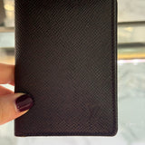 Louis Vuitton Burgundy Taiga Leather Wallet