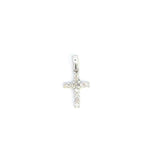 14k WG Dia Pendant 0.12ctw 0.3dwt