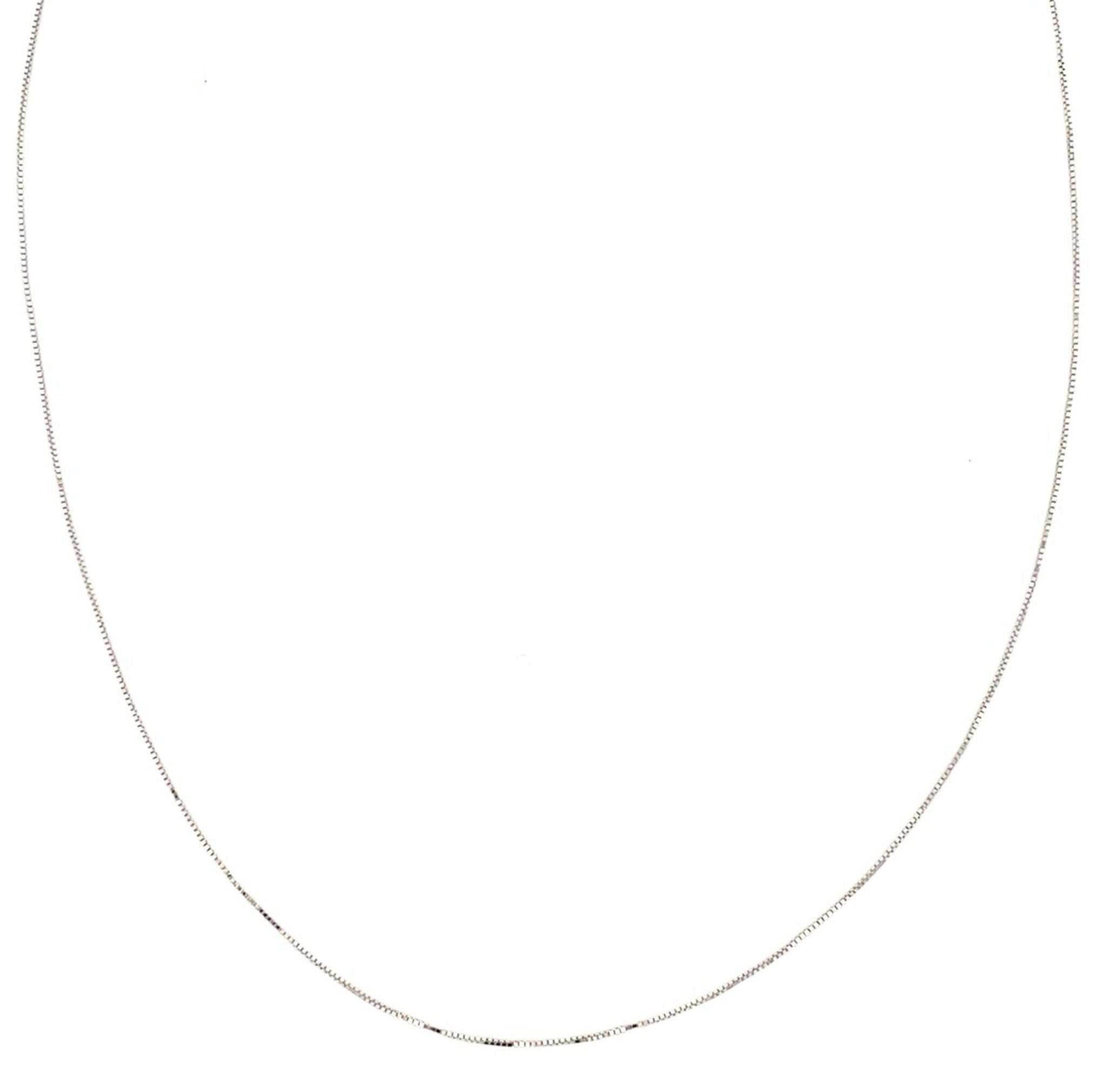 10k WG Box Chain 18" 0.6dwt