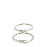 Dia Hoop Earrings 0.25ctw 14KWG