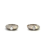 14k WG Dia Earrings 0.4ctw 4.6dwt