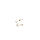 14k WG Dia Earrings 2.18ctw 0.9dwt