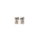 14k WG Dia Earrings 0.35ctw 0.5dwt