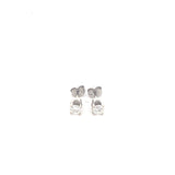 14k WG Dia Stud Earrings 0.5ctw 0.5dwt