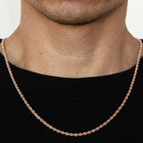 18" D/C Rope Chain 3.5mm 10KRG