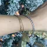 14k White Gold Diamond Bracelet 2.05ctw 7.3dwt