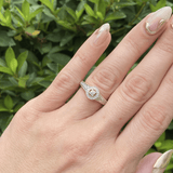 10k YG Dia Eng Ring 0.34ctw