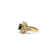 Diamond & Sapphire Ring Sz7.25