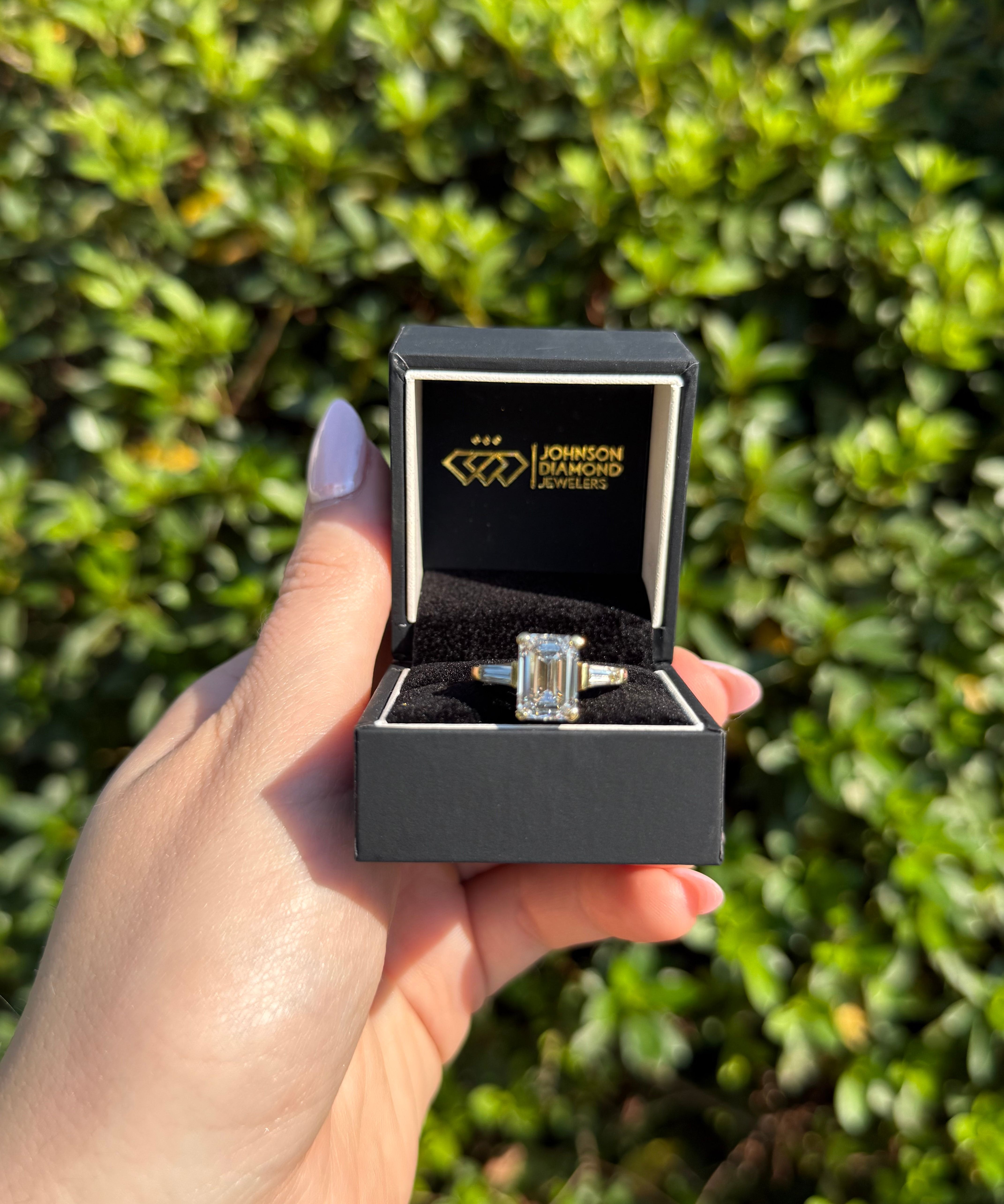 18k Yellow Gold Diamond Engagement Ring 4.1ctw Sz7