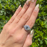18k White Gold Diamond Ring 0.96ctw