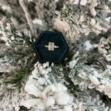 18k Yellow Gold Diamond Engagement Ring 4.1ctw Sz7