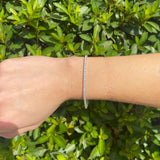 CVD Diamond Tennis Bracelet 3.02ctw 14KWG