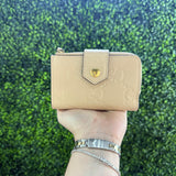Gucci GG Gilbert Beige Leather Wallet