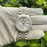 Rolex 36mm DateJust 16233 MOP 1993