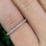 Diamond Anniversary Band 0.42ctw 14KWG