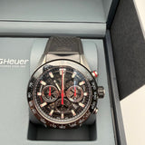 Men's TAG Heuer Carrera Watch CBG2A10.FT6168 45mm Skeleton