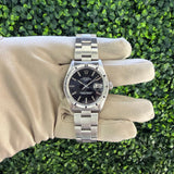 Rolex 34mm 1501 Black Dial SS 1980