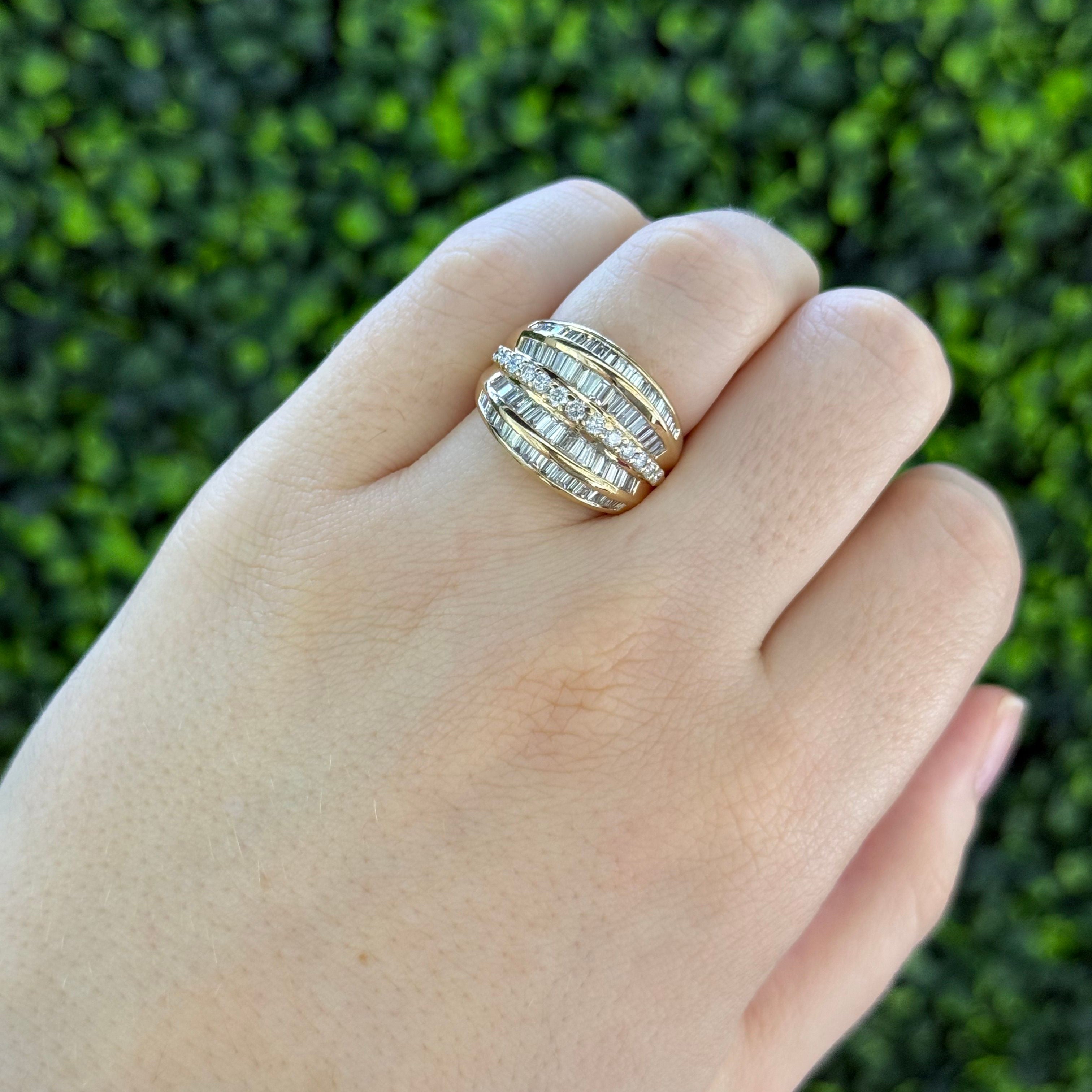 RD/BAG Fashion Ring 2.34ctw 14KYG
