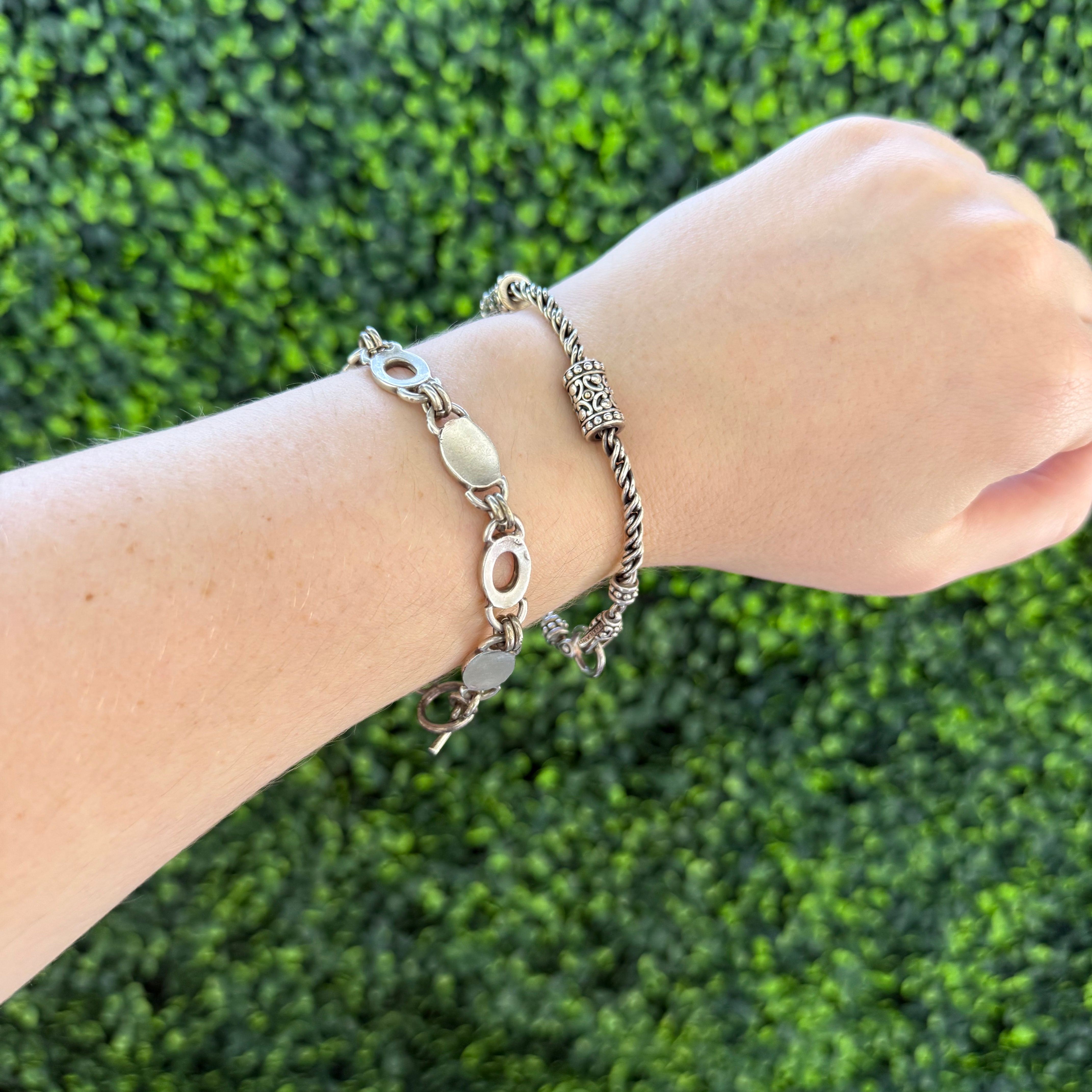 7.5" Angela A Bracelet by John Hardy S925/14K