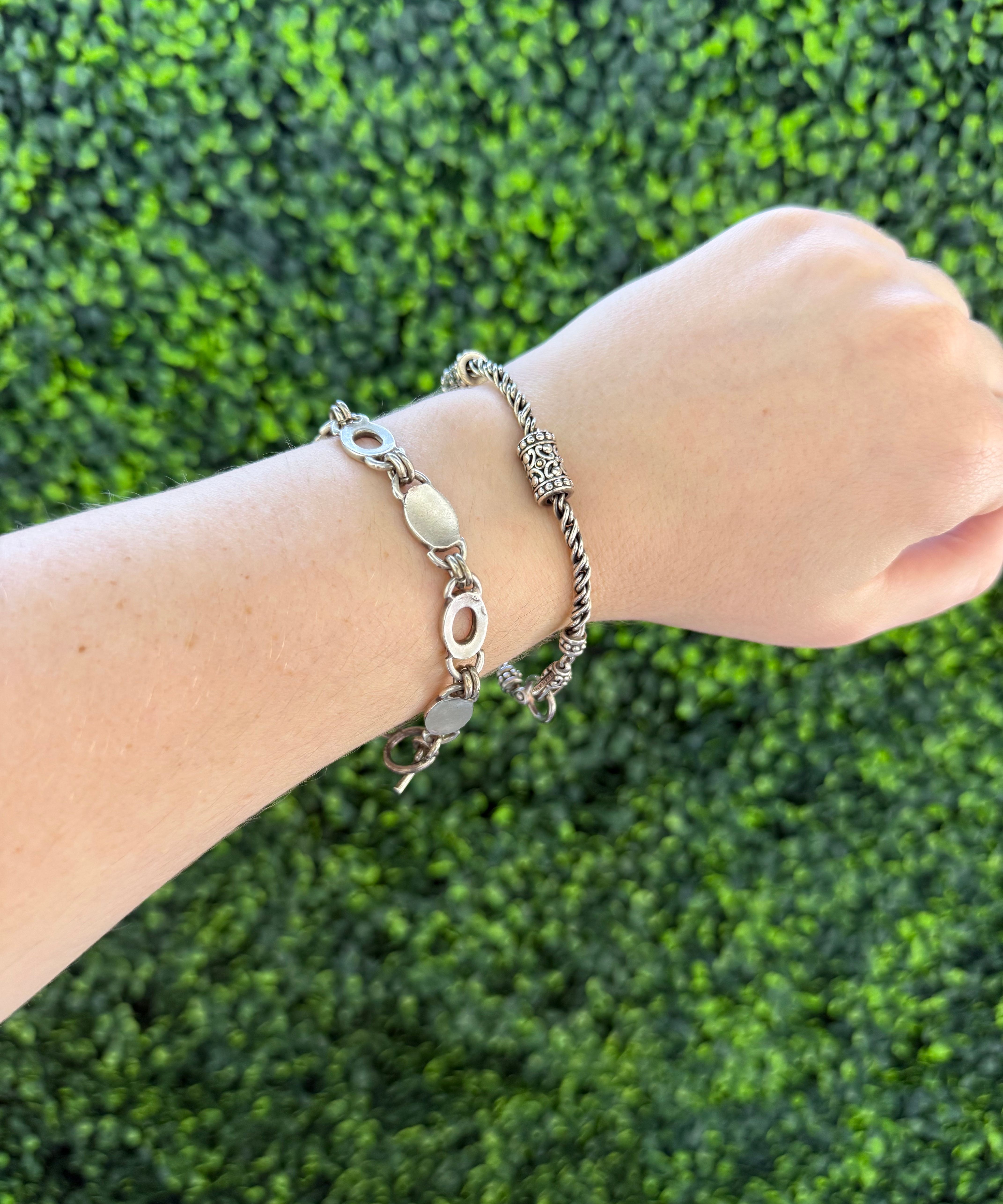 7.5" Angela A Bracelet by John Hardy S925/14K