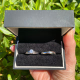 Custom 4mm Wedding Band 10KWG