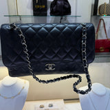 Chanel Double Flap Calf Skin Handbag