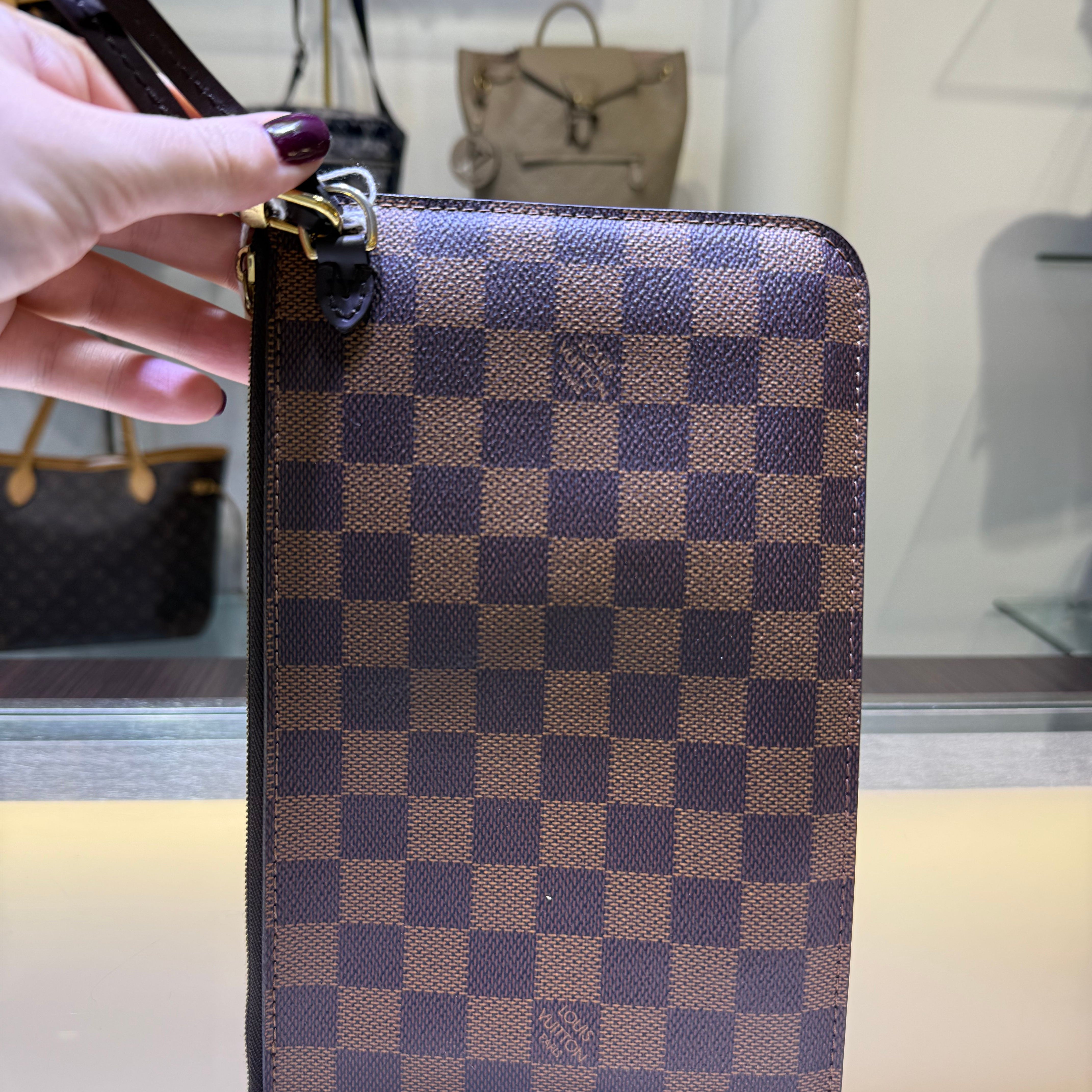 Louis Vuitton Damier Ebene Pochette Handbag