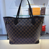 Louis Vuitton Neverfull Damier Ebene Mm Handbag