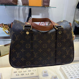 Louis Vuitton Caramel Manhattan Monogram Shoulder Handbag