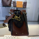 Louis Vuitton Caramel Manhattan Monogram Shoulder Handbag
