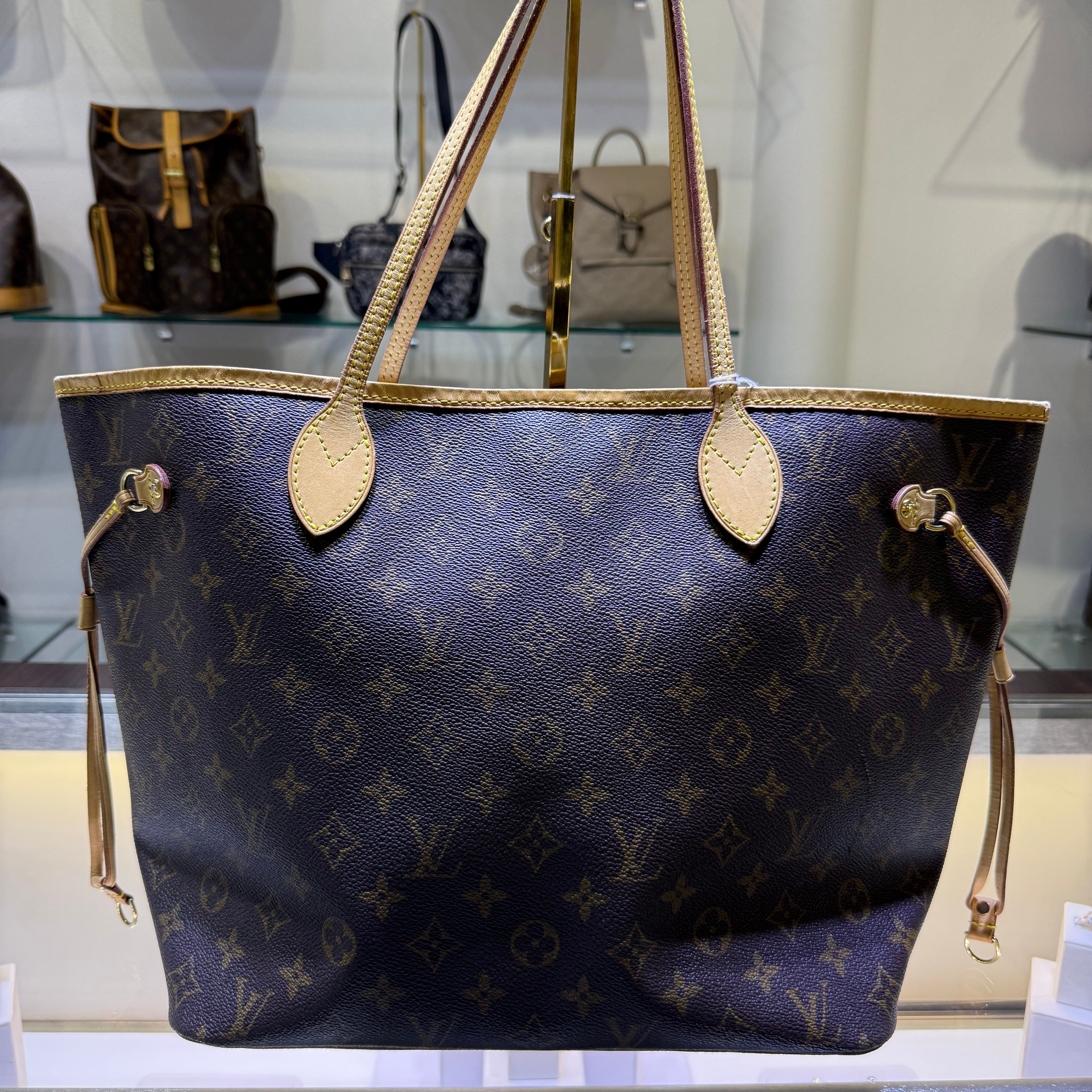 Louis Vuitton Neverfull Mm Monogram Handbag