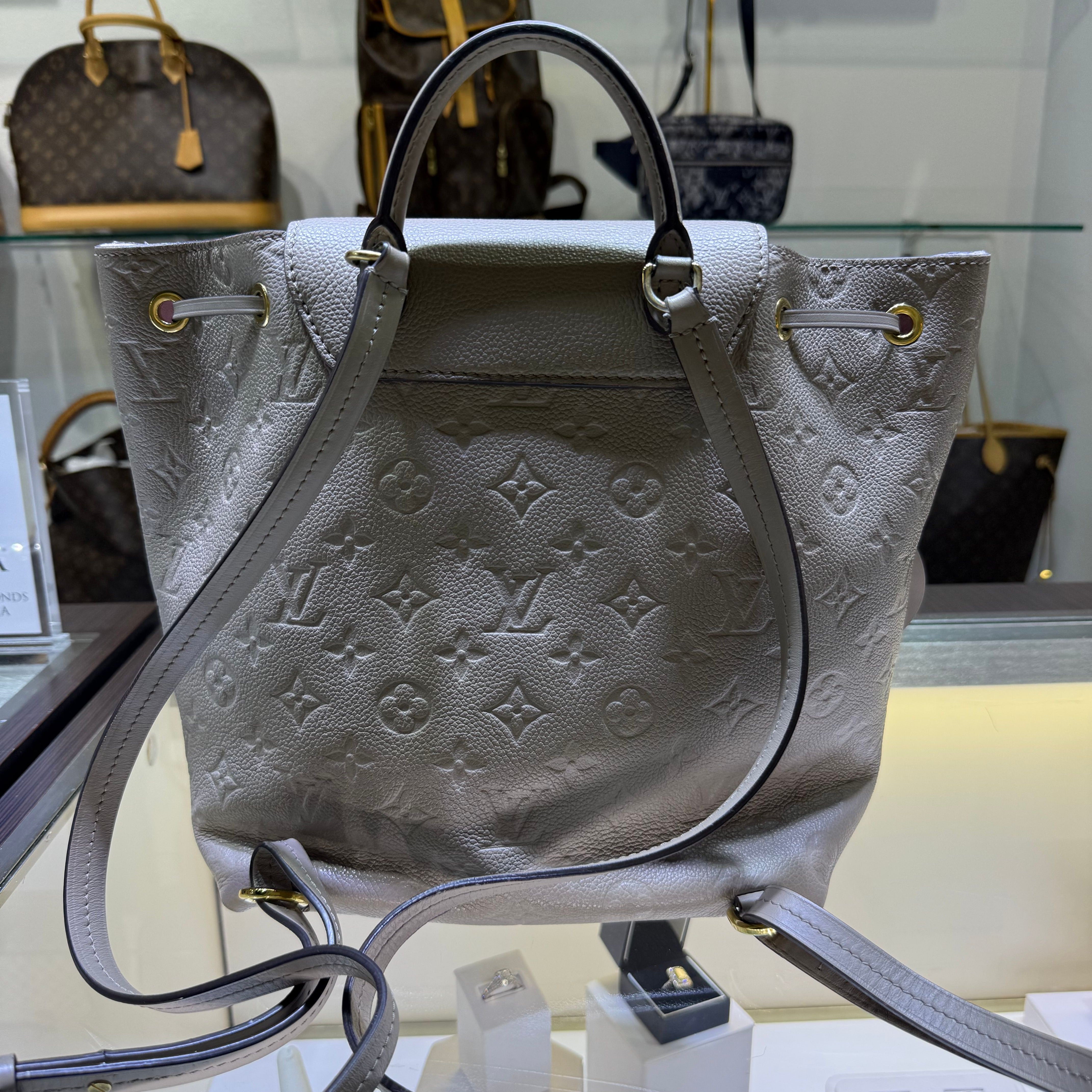 Louis Vuitton Backpack Montsouris Mm Empriente Turtle