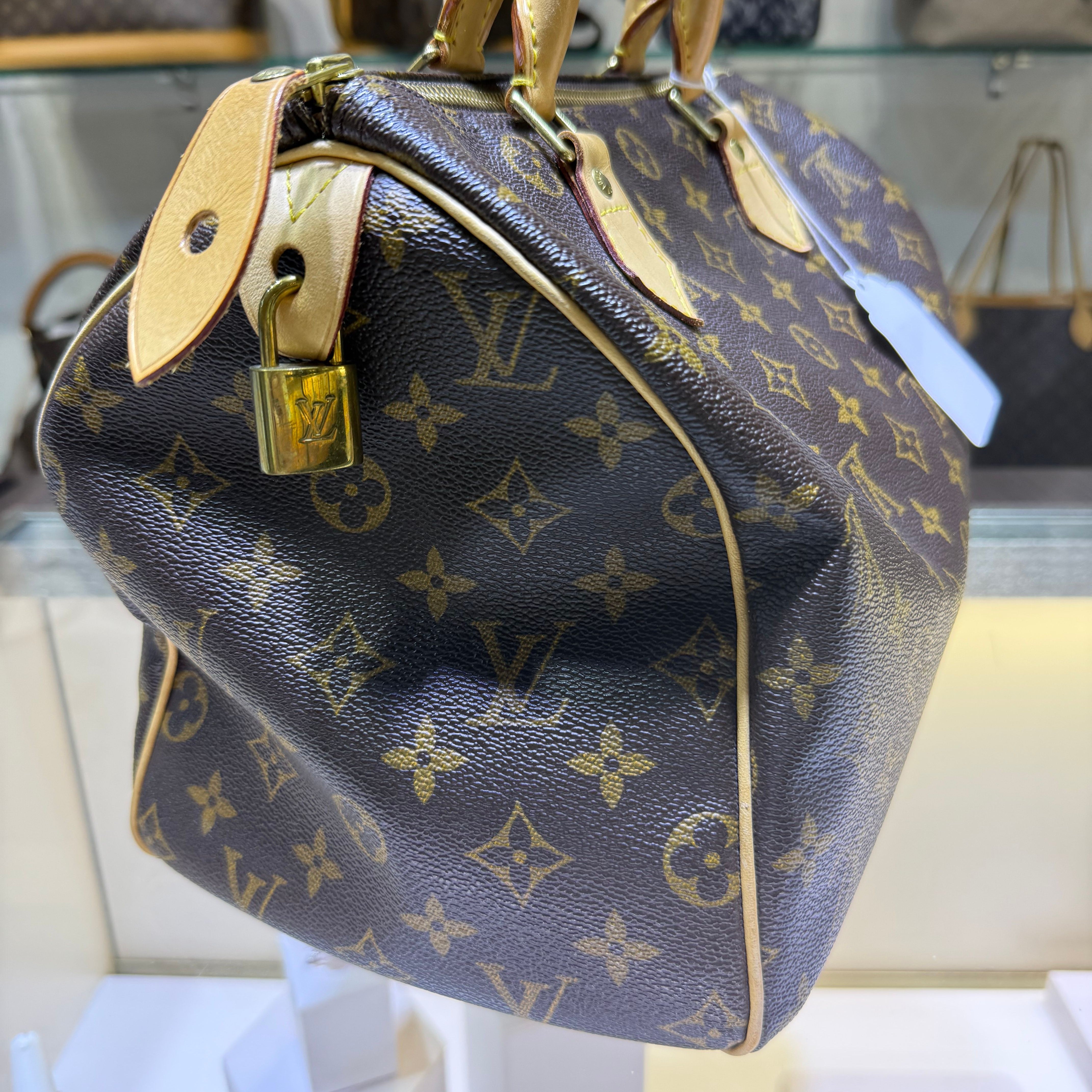 Louis Vuitton Speedy 30 Monogram Handbag