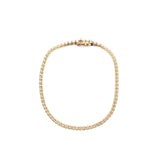 2.91ctw CVD Diamond Tennis BLT 14KYG