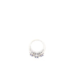 14k WG Dia & Tanzanite Ring 0.32ctw Sz6.5