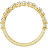 Marq/Rd Alternating Dia Band 0.27ctw 14KYG