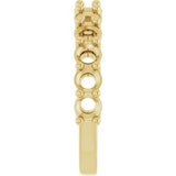 CVD RD Shared Prong 1.73ctw Wedding Band 14KYG