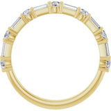 5/8 CTW Lab-Grown Diamond Anniversary Band 14KYG